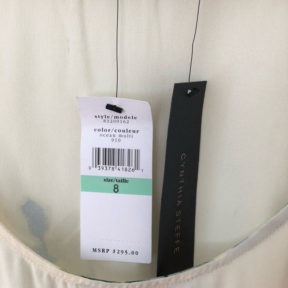 Cynthia Steffe floral silk romper - Picture 8 of 8